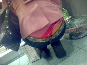 Huge collection of whale tails, ass cracks and panty peeks in public