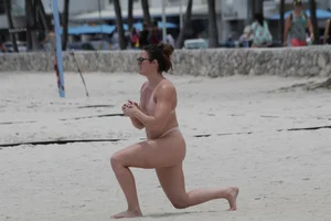 Candid Florida beach and bikini girls