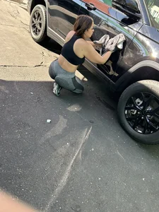Perfect Latina Ass At Car Wash (OC)