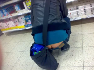 Huge collection of whale tails, ass cracks and panty peeks in public