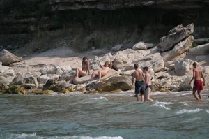 Sexy girls on nude beach Promorsk in Bulgaria