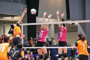 Thai candid volleyball girls