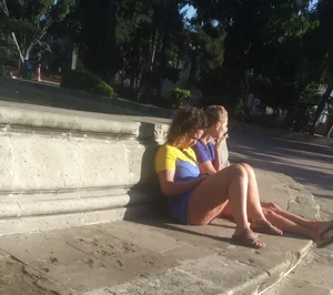 One summer morning in the park