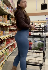 Sexy Bubble Latina at Grocery Store [OC]