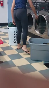 Laundromat leggings OC. caught?