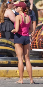 Bikini girls at Salt River Tubing in Arizona