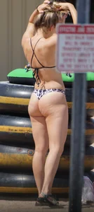 Bikini girls at Salt River Tubing in Arizona