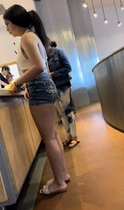 Mexican chick dressed up very slutty for us