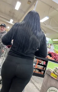 Bratty Latina/ see through leggings / fat booty