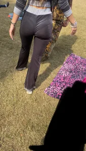 Lavender silk flares on a bubble