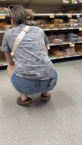 Best talent at the store today. Jean shorts!