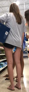 Fish Aisle t33ns in shorts