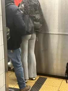 OC Nice Butt In Grey Sweats Subway Platform