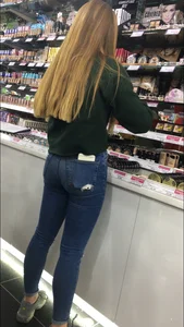 Teen browsing makeup