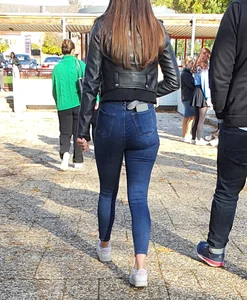 Blue Jeans Teen with brown hair