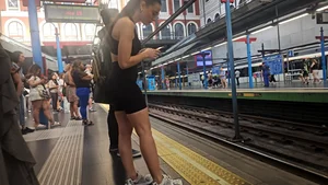 Black spandex shorts