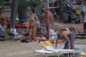 Croatia nude beach females, mostly mature