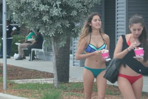 Deerfield Beach girls in bikinis