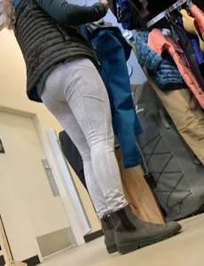 White Leggings Shopping