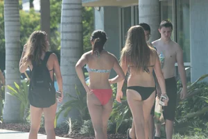 Another gallery of sexy Deerfield Beach girls in bikinis