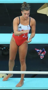 Muscular Female Athlete Photo