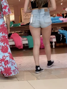 Hot latina shopping for bra
