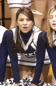 Candid cheerleaders