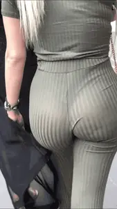 Sexy Jiggle blonde in pants (NOT OC)