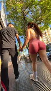 BBL latina in pink shorts (OC)