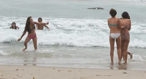Beach and bikini girls