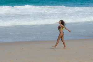 Beach and bikini girls