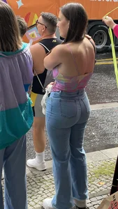 PAWG with perfect fat booty, packed in tight jeans (OC)