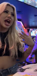 Fake Lips Latina Bimbo w/ a SEXY Culo