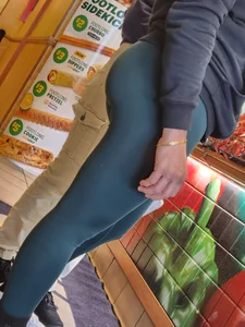 Out In The Wild 58 ( slim latina in green leggings)