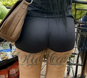 Big Booty Latina in Spandex Shorts [OC] *CHEEKS OUT*