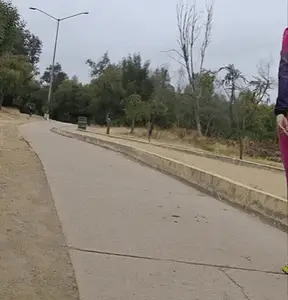 [OC] sexy lady walking in the park