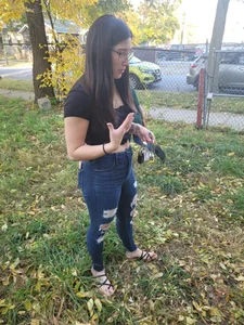 Beautiful neighborhood latina