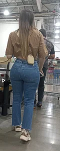 Milf with a 10 ass caught at Costco on the Day of the Dead [OC]