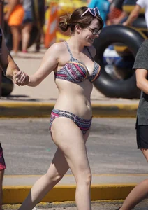Bikini girls at Salt River Tubing in Arizona