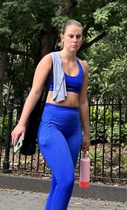 Exhausted yoga chick‼️