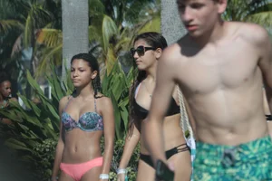 Sexy Deerfield Beach bikini girls
