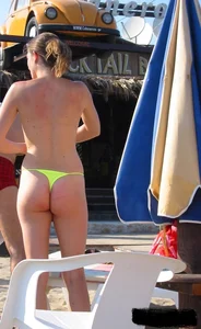 Beach voyeur babes in bikinis, thongs and topless