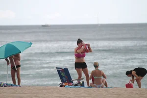 Florida beach and bikini girls