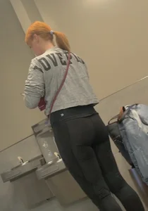 Hottest Red Headed Milf Working Out Iv Ever Seen