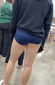 T33n pharmacy blue spandex
