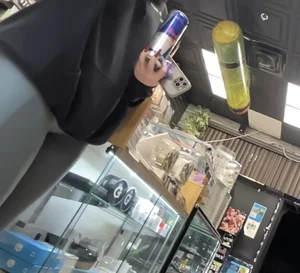 Smoke shop cutie