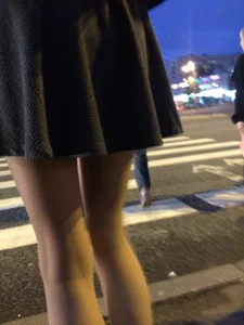 Girl in a Dress And Flats Sitting in a Subway Train Then Flashing Her Panties While Getting on a Public Bus Creepshots Collection