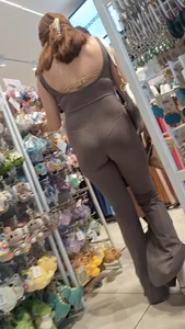 Hard VPL in brown one piece