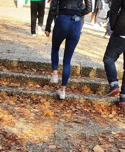 Blue Jeans Teen with brown hair
