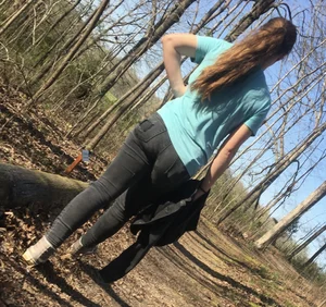 Fat ass at park